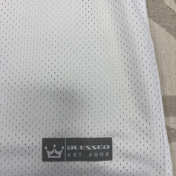 BLESSED * Hawaiian Muscle Shirt * Size Large* Jersey - Picture 3 of 6